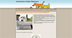 Desktop Screenshot of kkgoldenretrievers.com